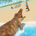 海滩鳄鱼3d(Crocodile Attack)