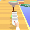 咖啡杯堆叠3D(Coffee Cup Stack 3D)
