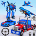 警车机器人英雄(Police Robot Truck Transformation)